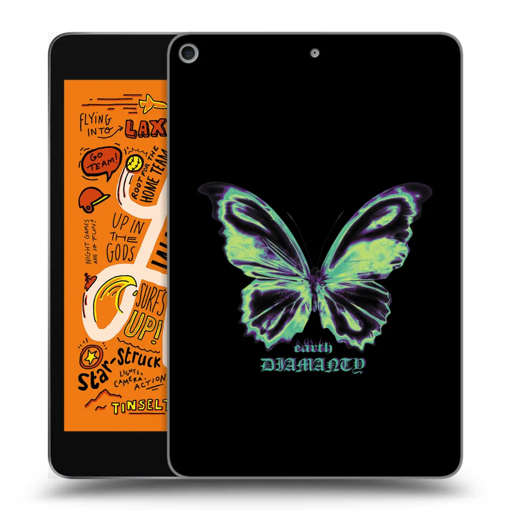 Picasee διαφανής θήκη σιλικόνης Apple iPad mini 2019 (5. gen) - Diamanty Blue