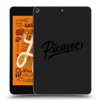 Picasee Μαύρη θήκη σιλικόνης για Apple iPad mini 2019 (5. gen) - Picasee - old logo - black