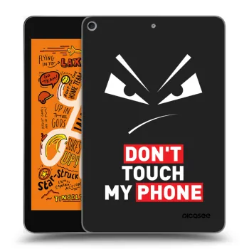 Picasee Μαύρη θήκη σιλικόνης για Apple iPad mini 2019 (5. gen) - Evil Eye - Transparent