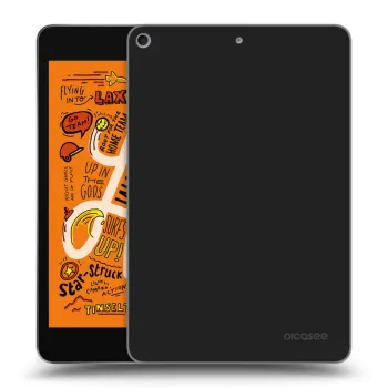 Picasee Μαύρη θήκη σιλικόνης για Apple iPad mini 2019 (5. gen) - Clear