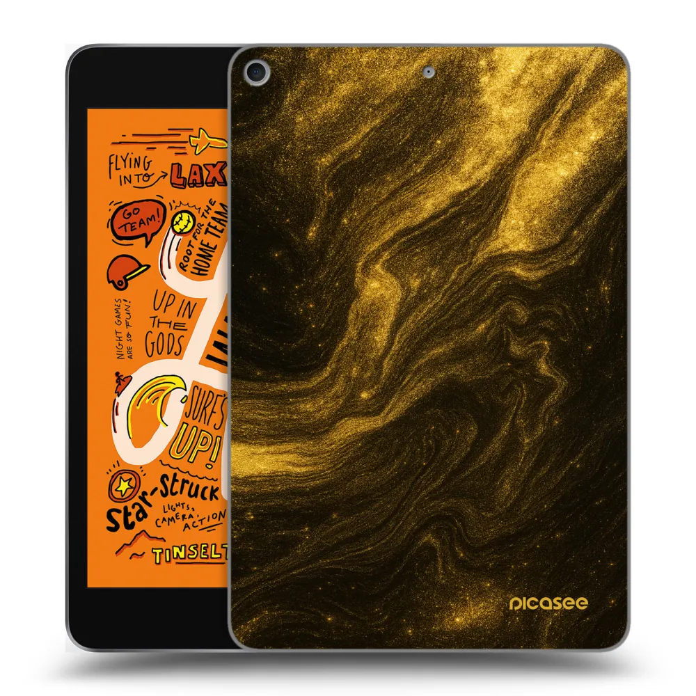 Picasee διαφανής θήκη σιλικόνης Apple iPad mini 2019 (5. gen) - Black