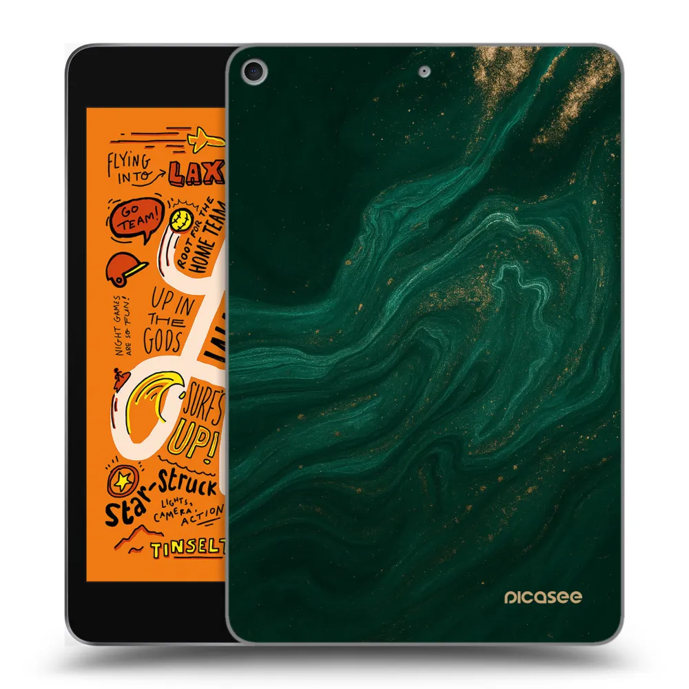 Picasee διαφανής θήκη σιλικόνης Apple iPad mini 2019 (5. gen) - Green