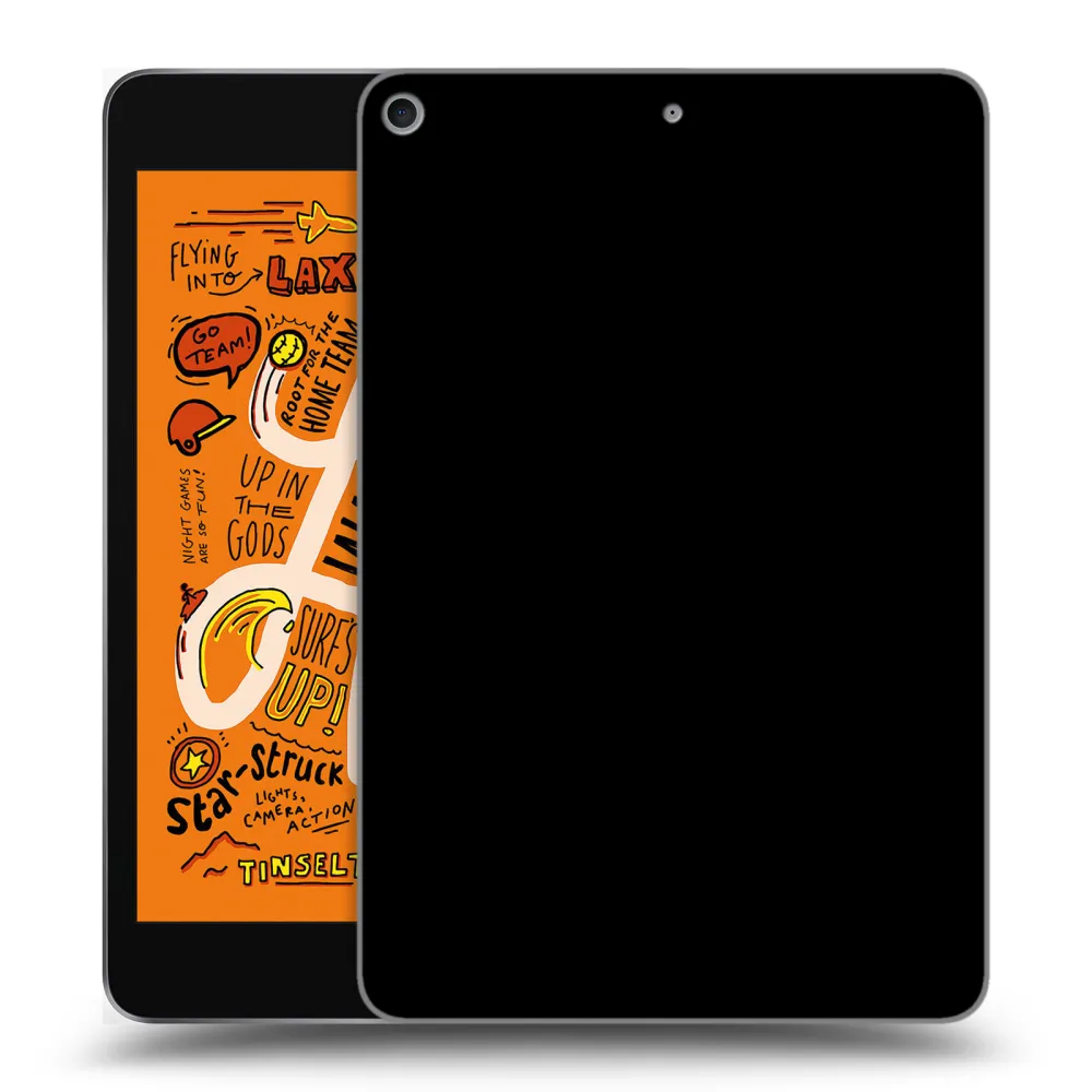 Picasee Μαύρη θήκη σιλικόνης για Apple iPad mini 2019 (5. gen) - Picasee - new logo - black