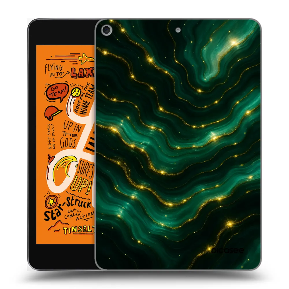 Picasee διαφανής θήκη σιλικόνης Apple iPad mini 2019 (5. gen) - Emerald