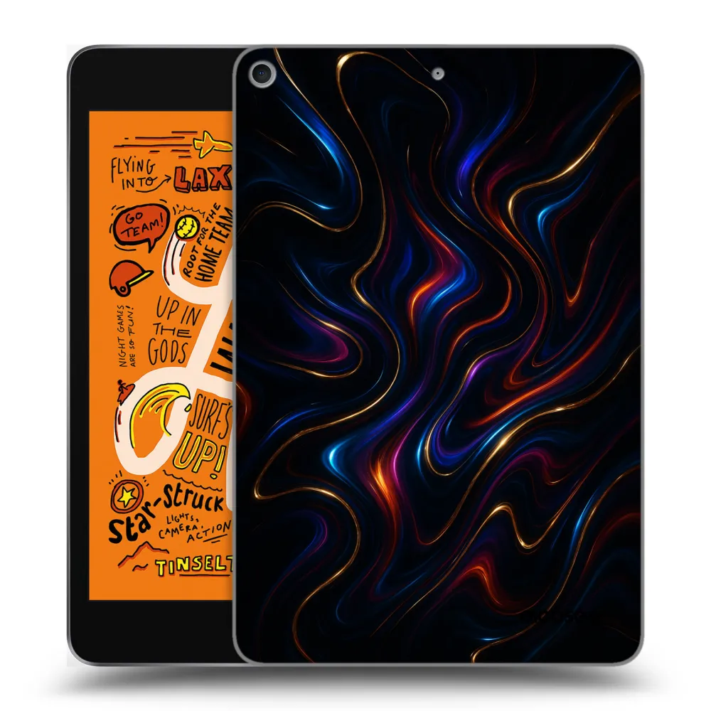 Picasee διαφανής θήκη σιλικόνης Apple iPad mini 2019 (5. gen) - Noir