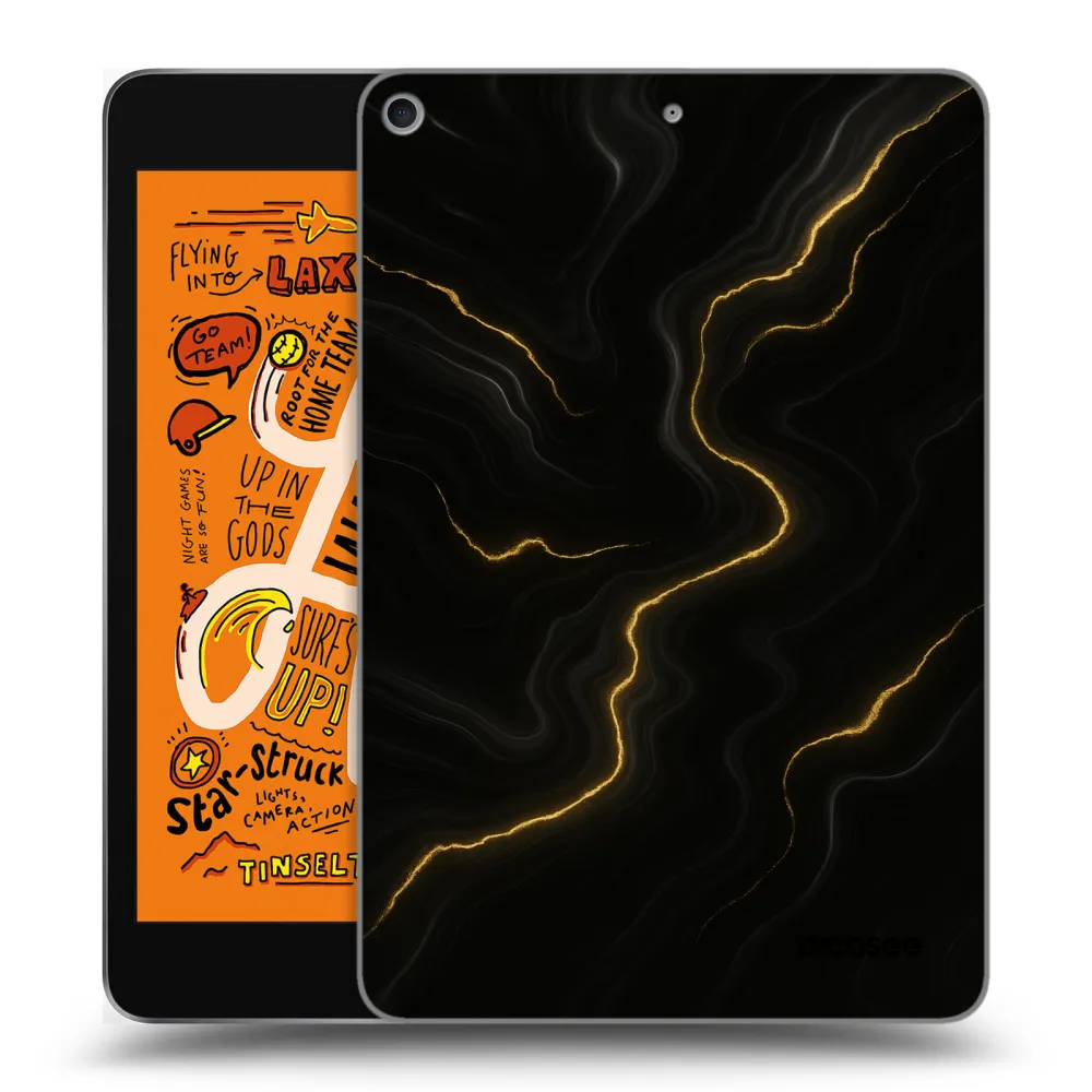 Picasee διαφανής θήκη σιλικόνης Apple iPad mini 2019 (5. gen) - Thunder