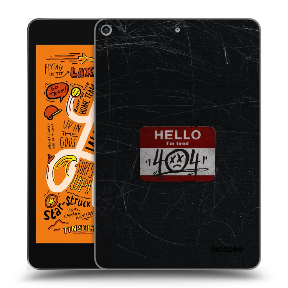 Picasee διαφανής θήκη σιλικόνης Apple iPad mini 2019 (5. gen) - HELLO 404