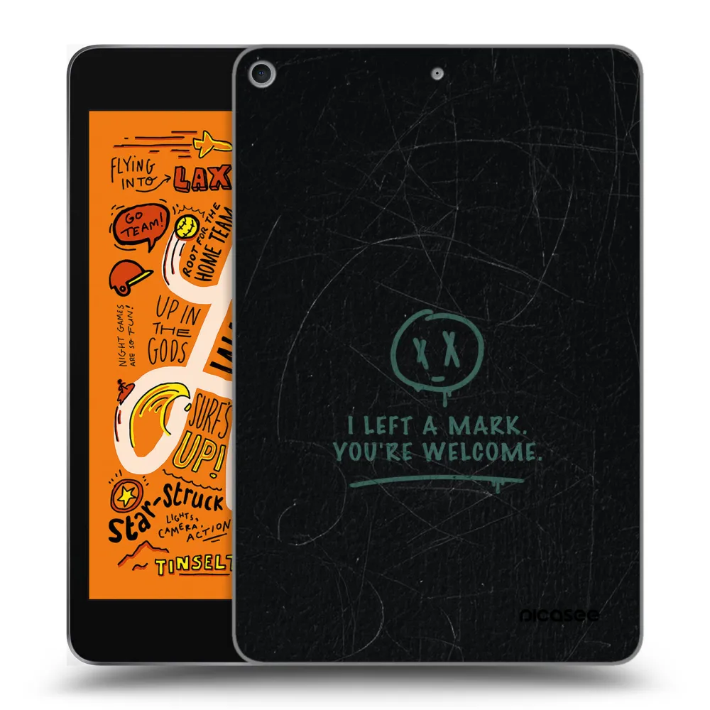 Picasee διαφανής θήκη σιλικόνης Apple iPad mini 2019 (5. gen) - LEFT A MARK