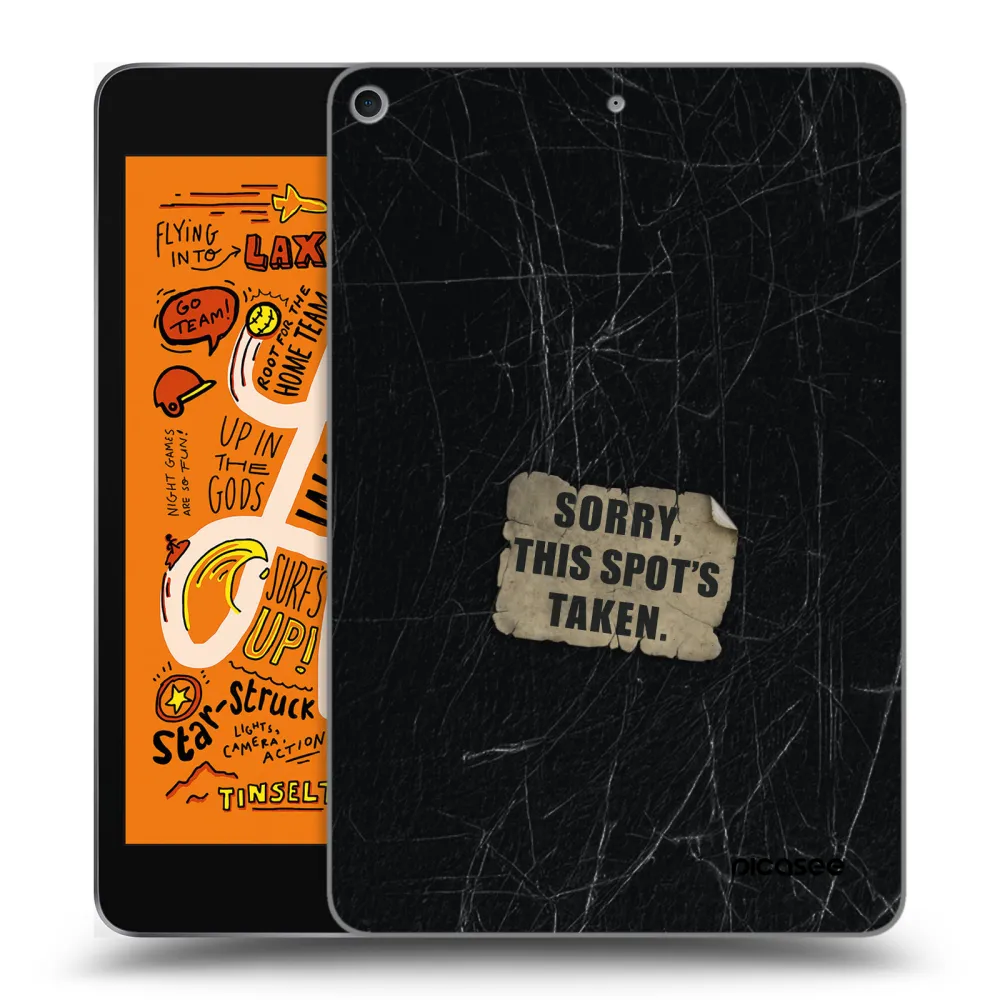 Picasee διαφανής θήκη σιλικόνης Apple iPad mini 2019 (5. gen) - SORRY