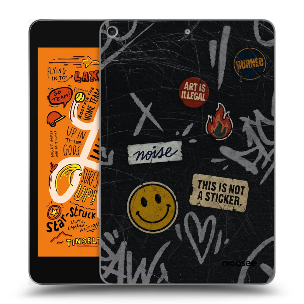 Picasee διαφανής θήκη σιλικόνης Apple iPad mini 2019 (5. gen) - STICKERS x TAGS