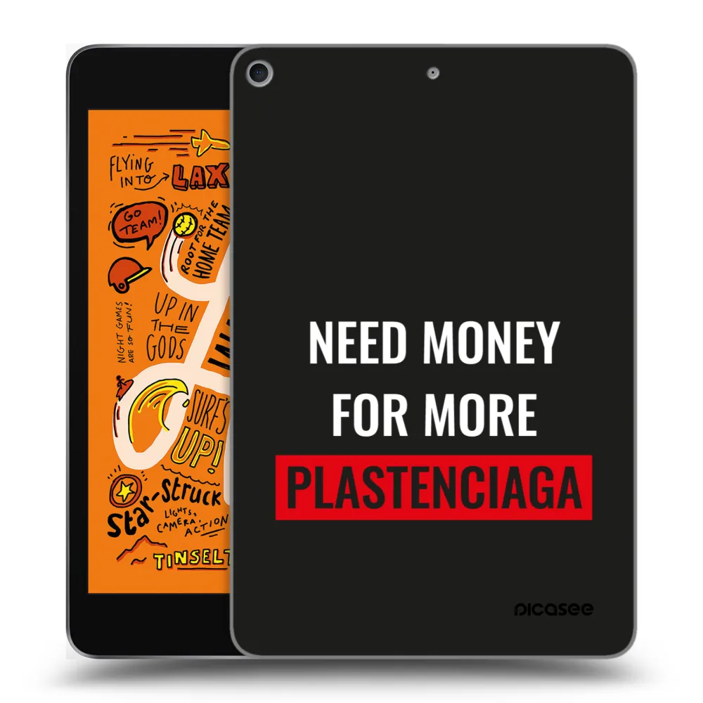 Picasee διαφανής θήκη σιλικόνης Apple iPad mini 2019 (5. gen) - More PLASTENCIAGA