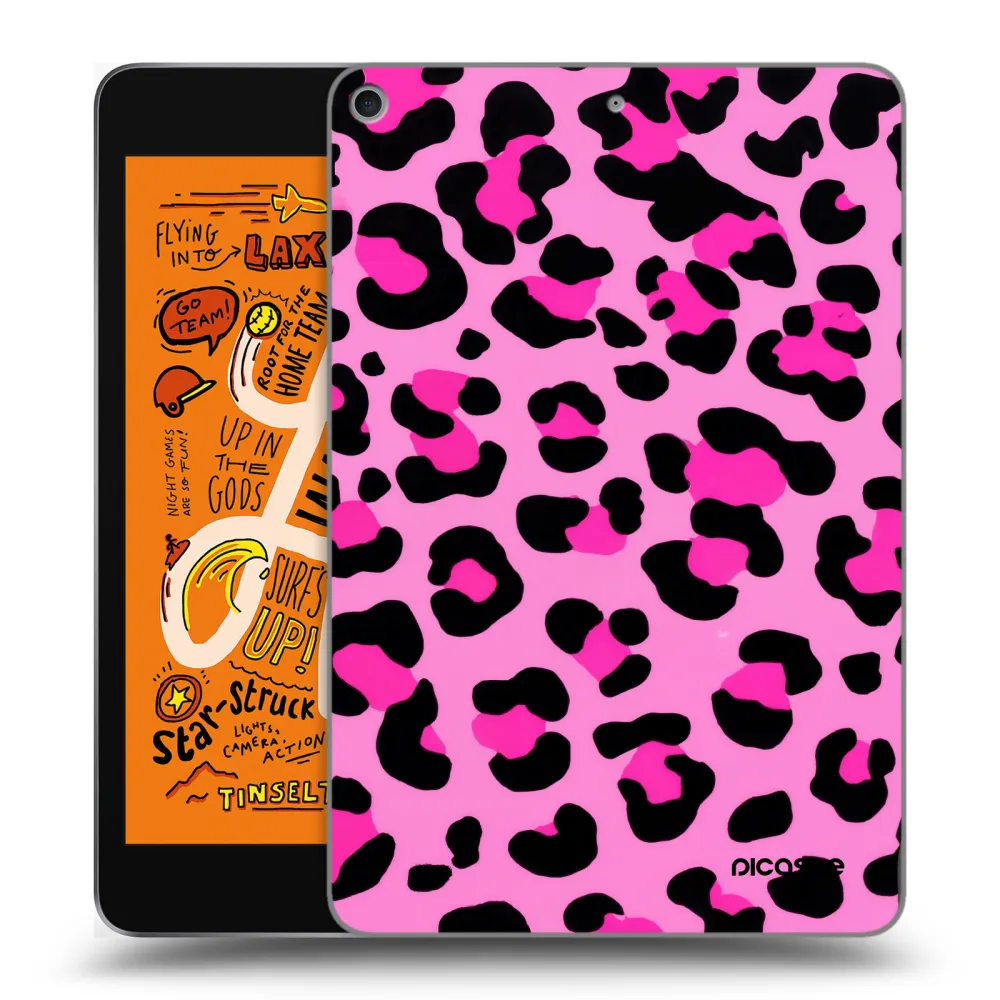 Picasee διαφανής θήκη σιλικόνης Apple iPad mini 2019 (5. gen) - Pink Tiger
