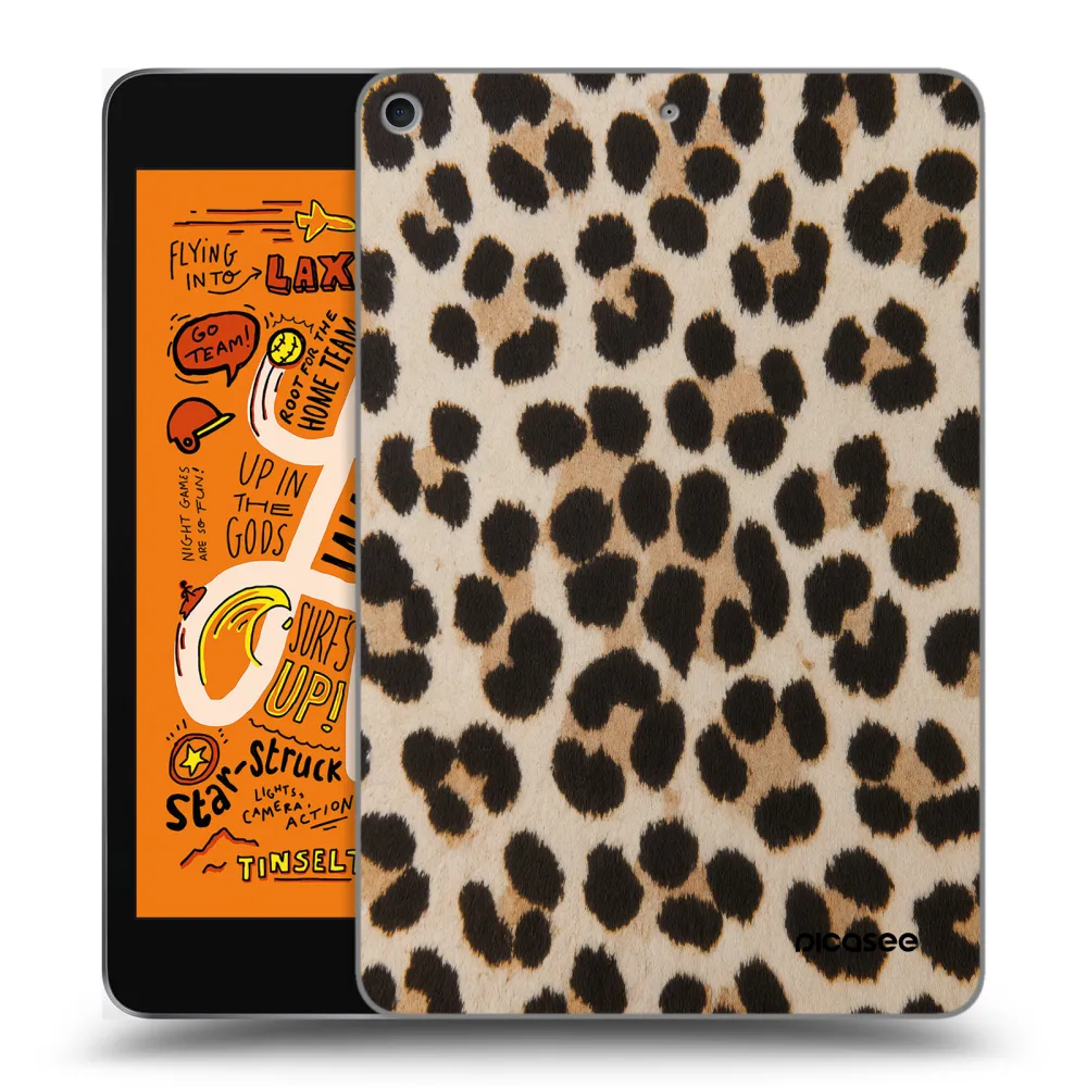 Picasee διαφανής θήκη σιλικόνης Apple iPad mini 2019 (5. gen) - Brown Tiger