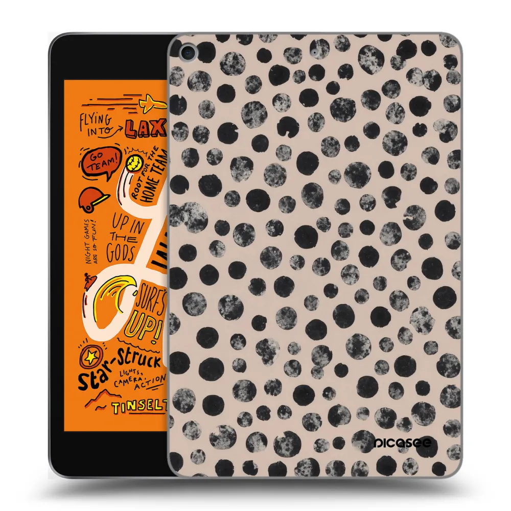 Picasee διαφανής θήκη σιλικόνης Apple iPad mini 2019 (5. gen) - Dots