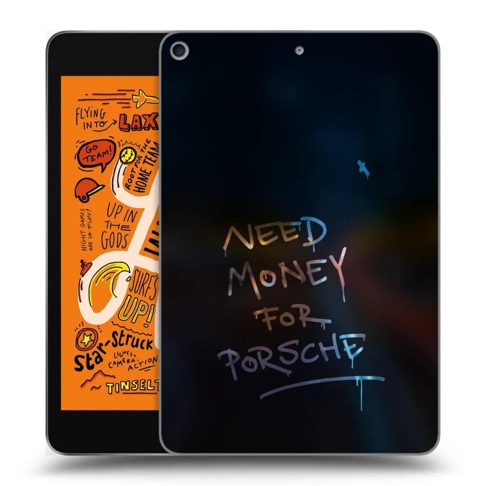 Picasee διαφανής θήκη σιλικόνης Apple iPad mini 2019 (5. gen) - Neon Nights