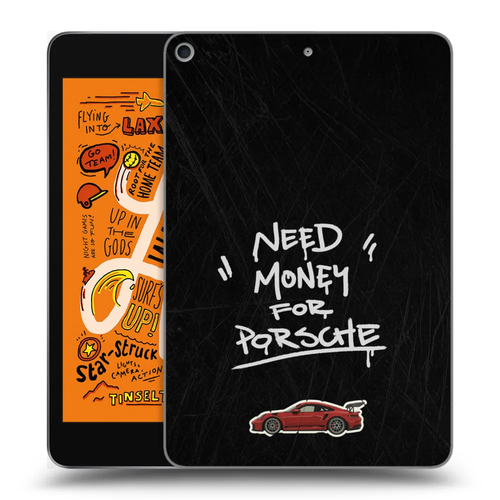 Picasee διαφανής θήκη σιλικόνης Apple iPad mini 2019 (5. gen) - Dark Racer