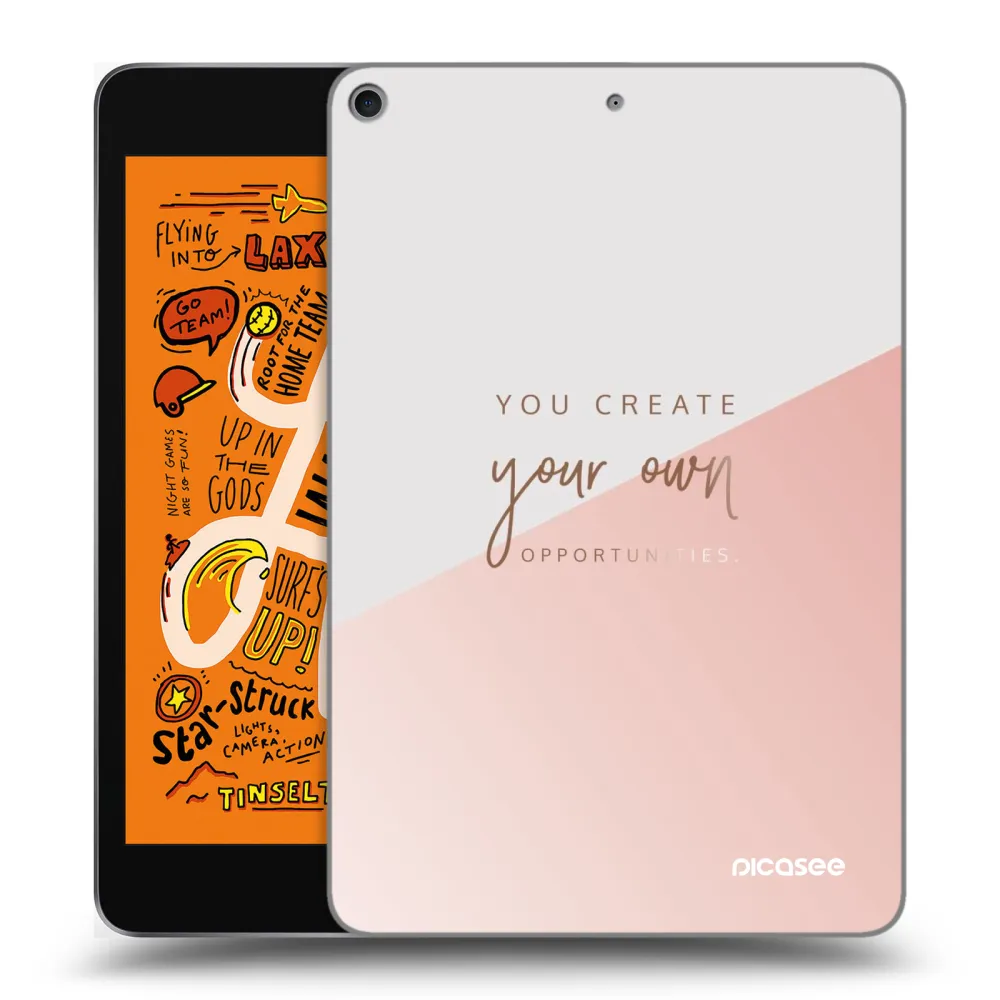 Picasee διαφανής θήκη σιλικόνης Apple iPad mini 2019 (5. gen) - You create your own opportunities