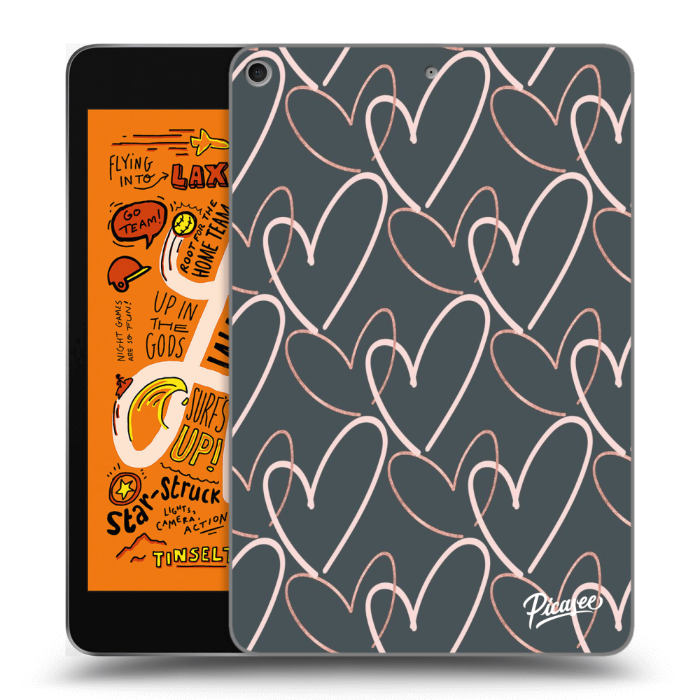 Picasee διαφανής θήκη σιλικόνης Apple iPad mini 2019 (5. gen) - Lots of love