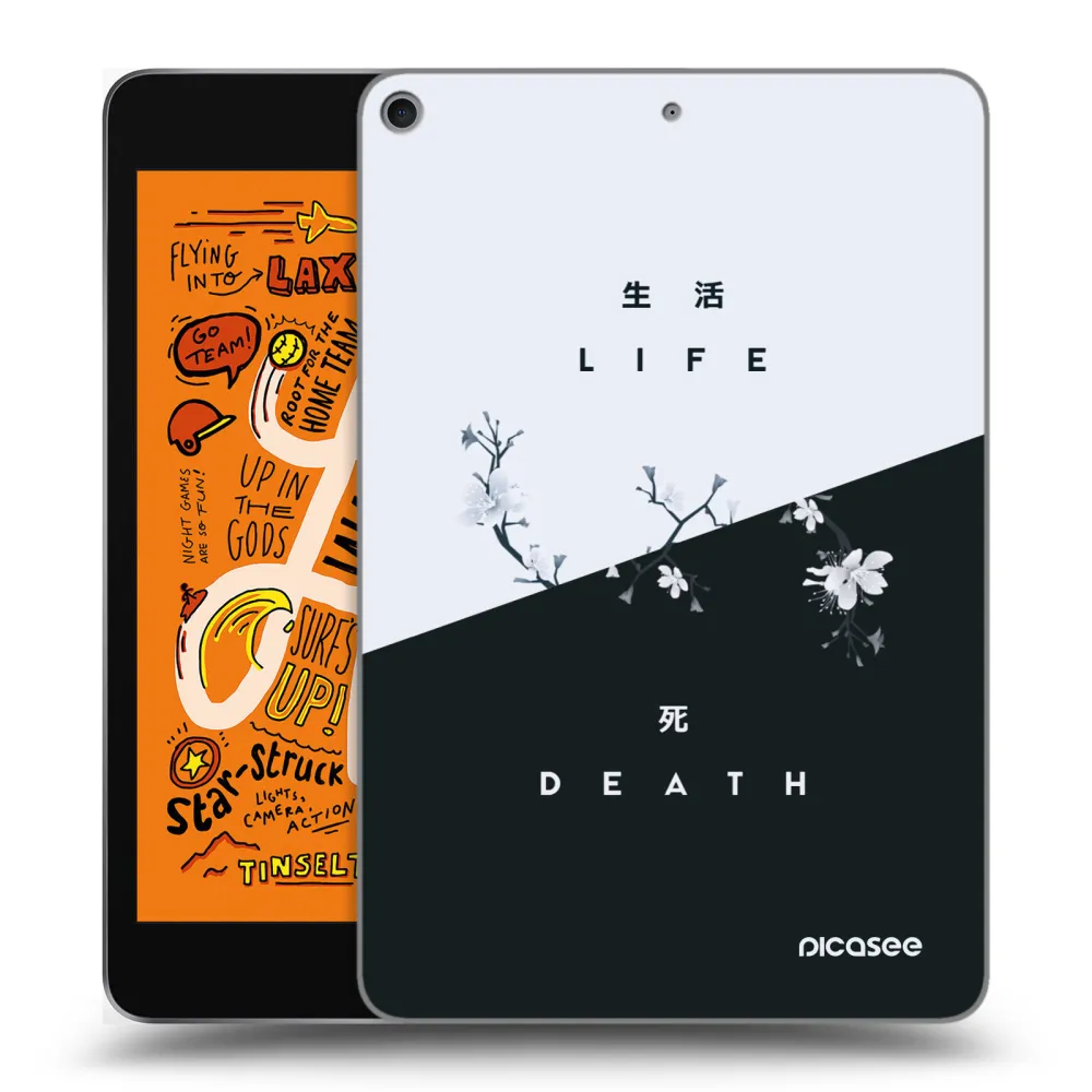 Picasee διαφανής θήκη σιλικόνης Apple iPad mini 2019 (5. gen) - Life - Death