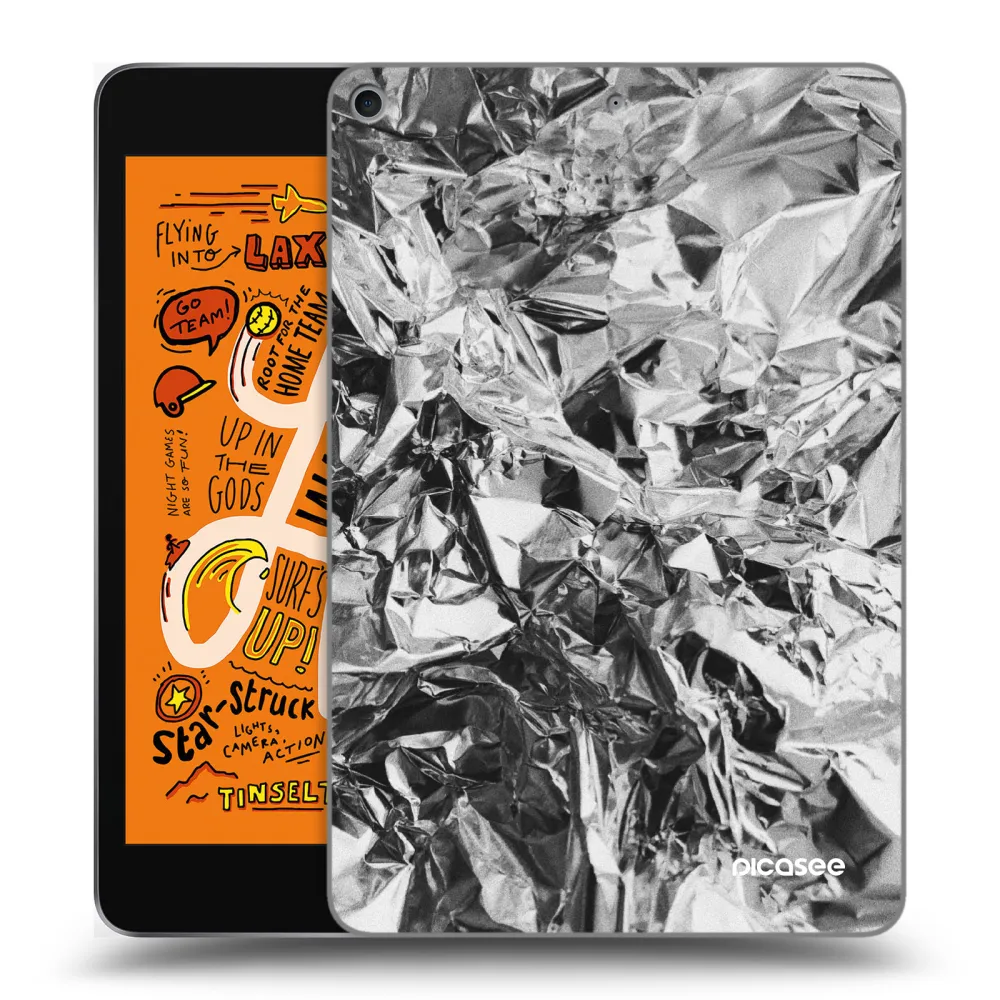 Picasee διαφανής θήκη σιλικόνης Apple iPad mini 2019 (5. gen) - Chrome