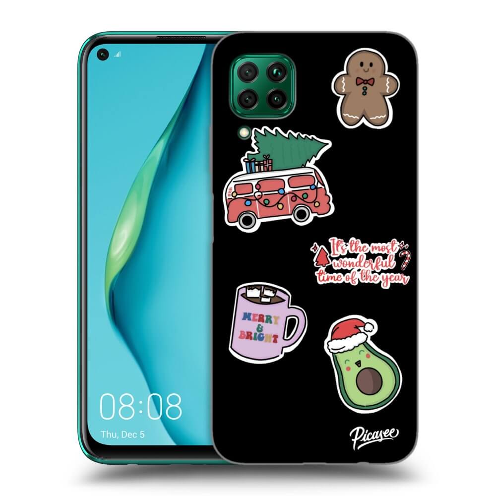 Picasee ULTIMATE CASE για Huawei P40 Lite - Christmas Stickers