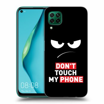 Θήκη για Huawei P40 Lite - Angry Eyes - Transparent