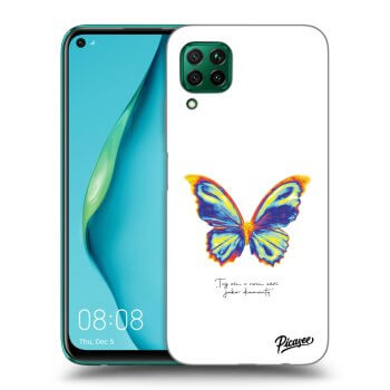 Θήκη για Huawei P40 Lite - Diamanty White