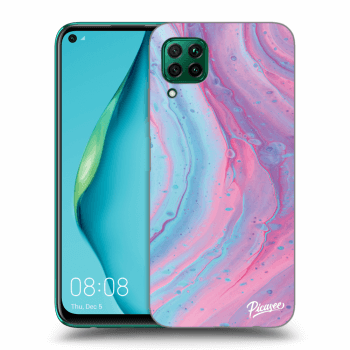 Θήκη για Huawei P40 Lite - Pink liquid