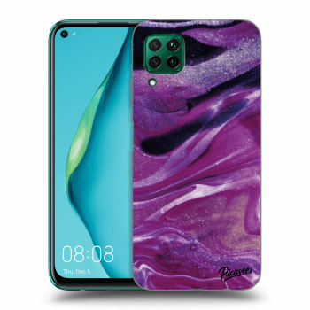 Θήκη για Huawei P40 Lite - Purple glitter