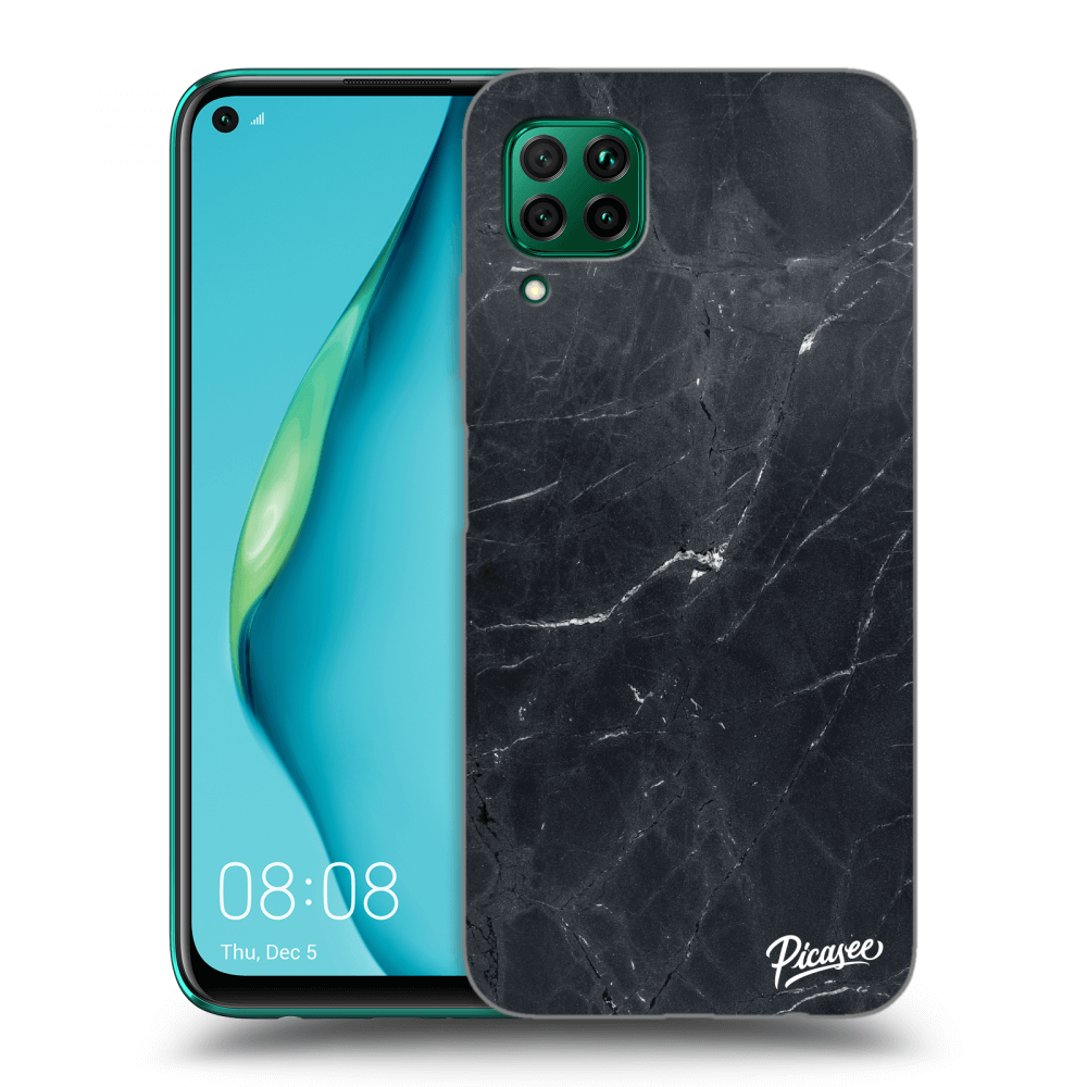 Picasee ULTIMATE CASE για Huawei P40 Lite - Black marble