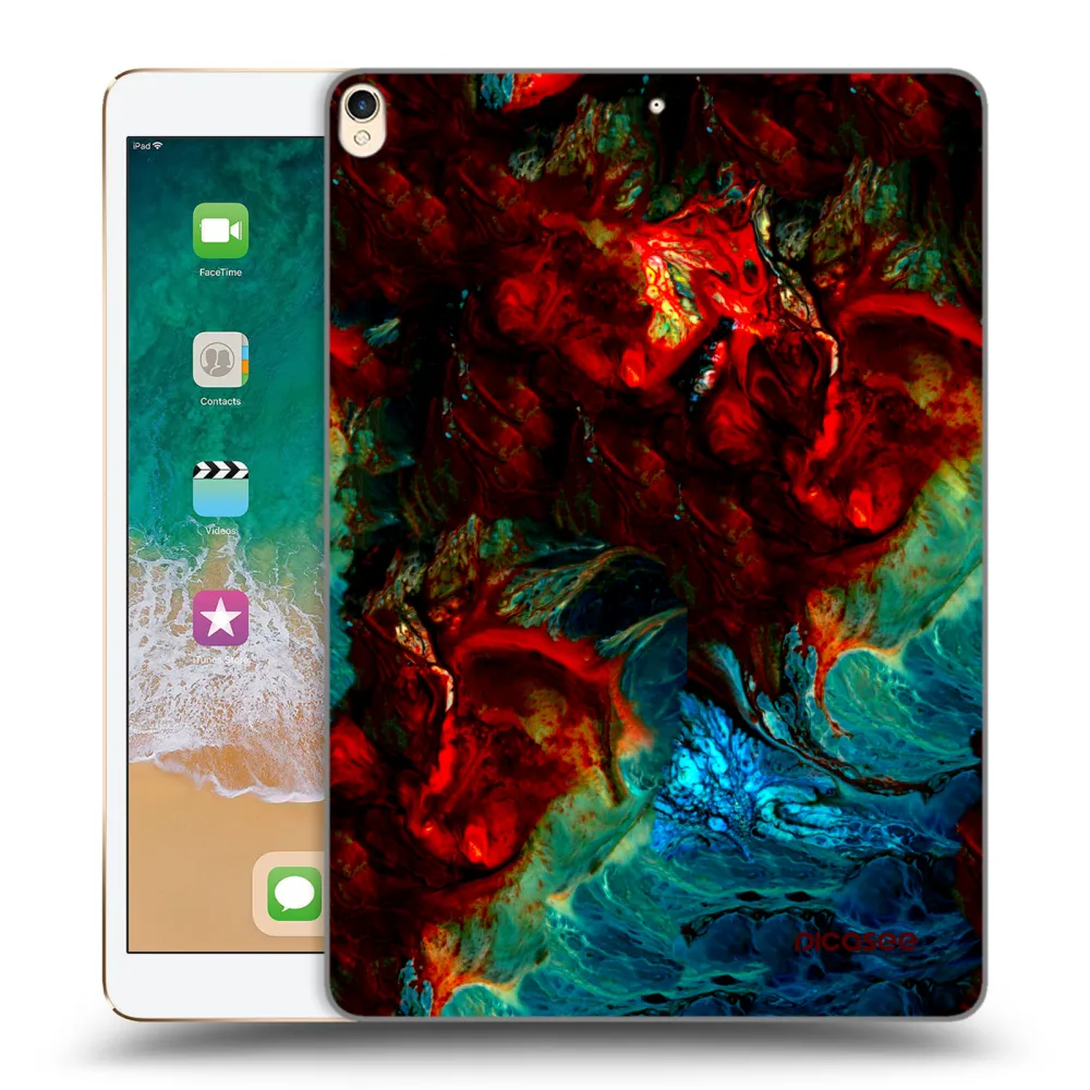 Picasee διαφανής θήκη σιλικόνης Apple iPad Pro 10.5" 2017 (2. gen) - Universe