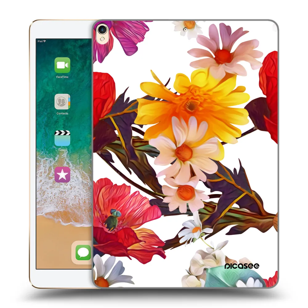 Picasee διαφανής θήκη σιλικόνης Apple iPad Pro 10.5" 2017 (2. gen) - Meadow