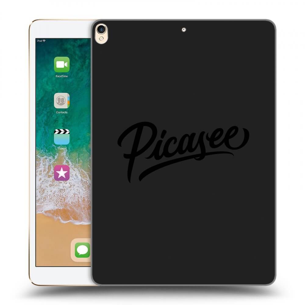 Picasee Μαύρη θήκη σιλικόνης για Apple iPad Pro 10.5" 2017 (2. gen) - Picasee - old logo - black