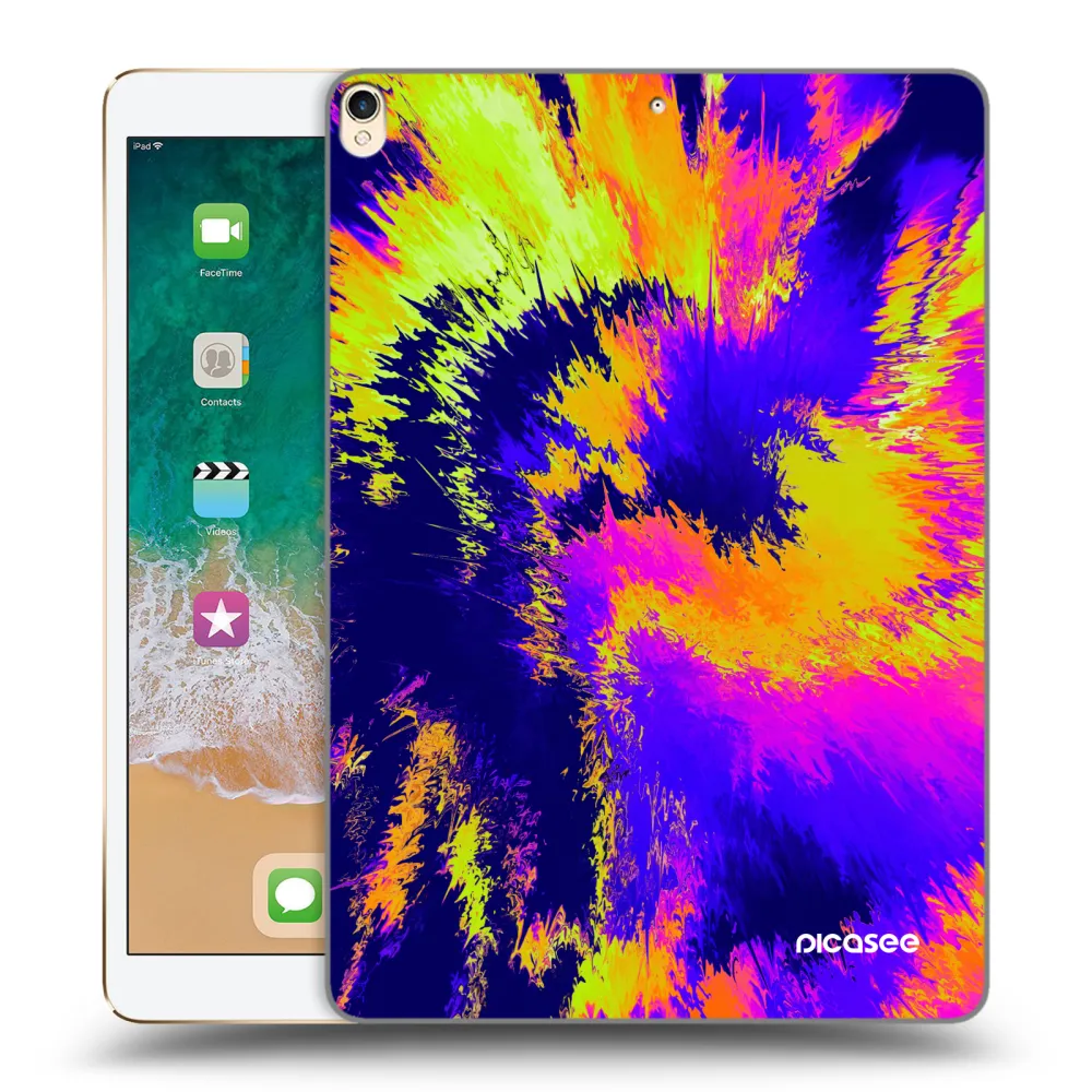 Picasee διαφανής θήκη σιλικόνης Apple iPad Pro 10.5" 2017 (2. gen) - Burn