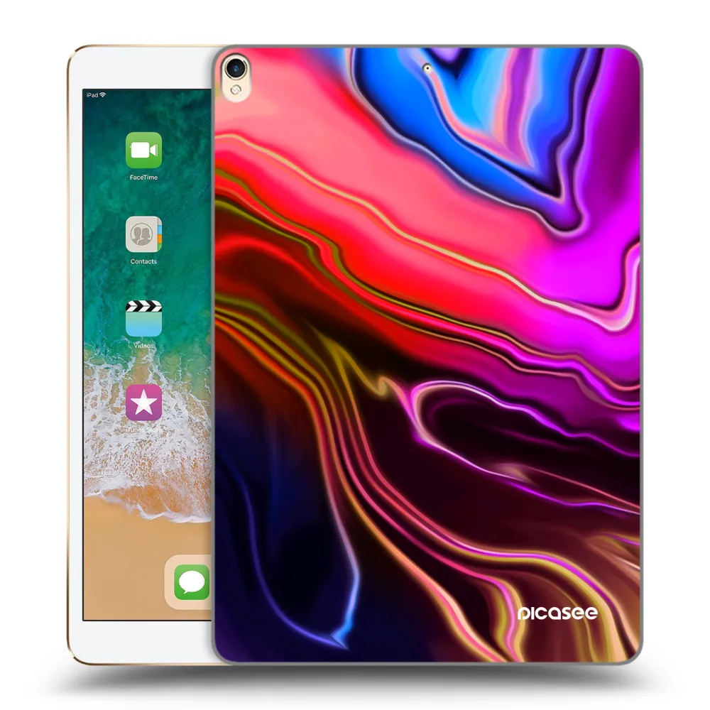 Picasee διαφανής θήκη σιλικόνης Apple iPad Pro 10.5" 2017 (2. gen) - Electric