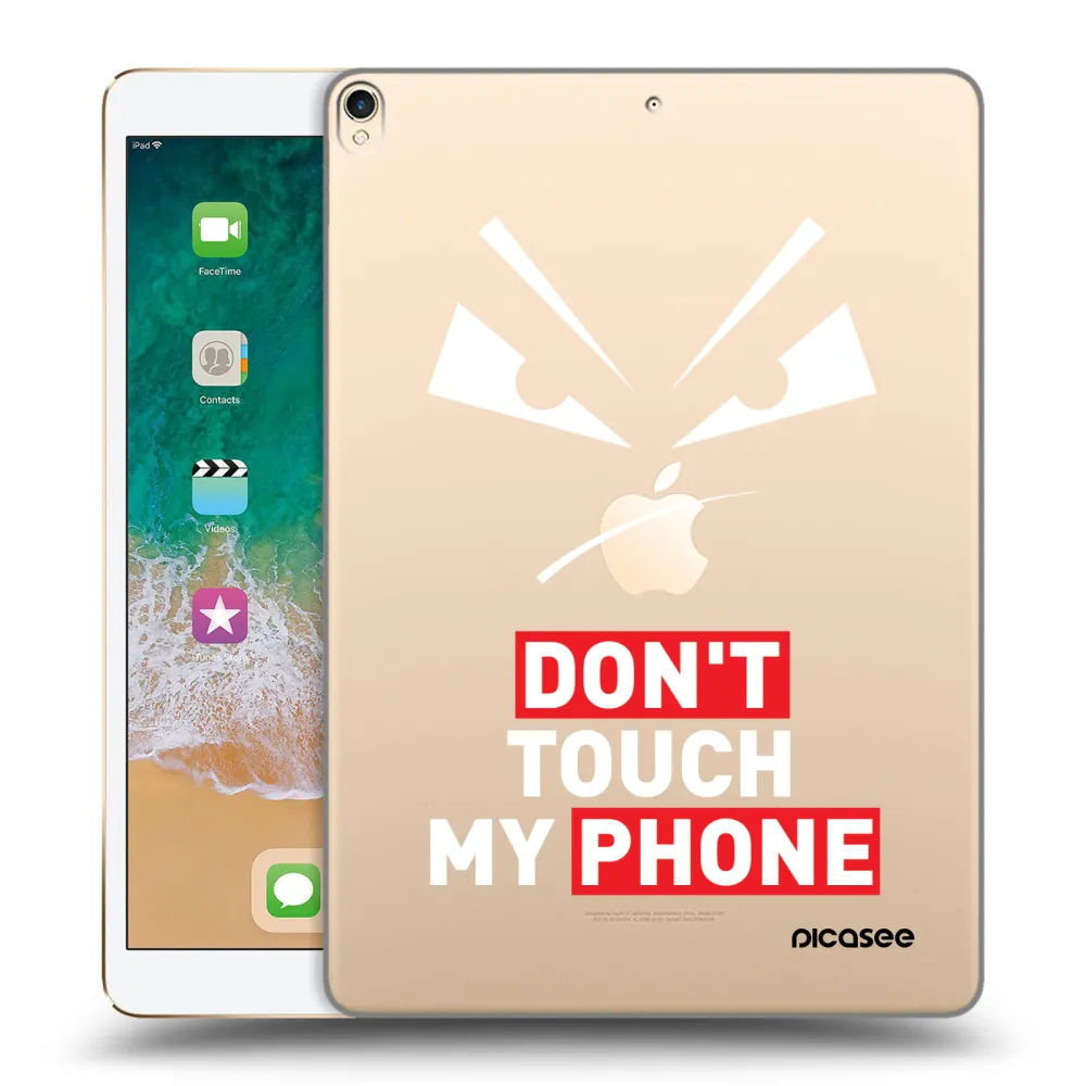 Picasee διαφανής θήκη σιλικόνης Apple iPad Pro 10.5" 2017 (2. gen) - Evil Eye - Transparent