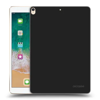 Picasee Μαύρη θήκη σιλικόνης για Apple iPad Pro 10.5" 2017 (2. gen) - Clear