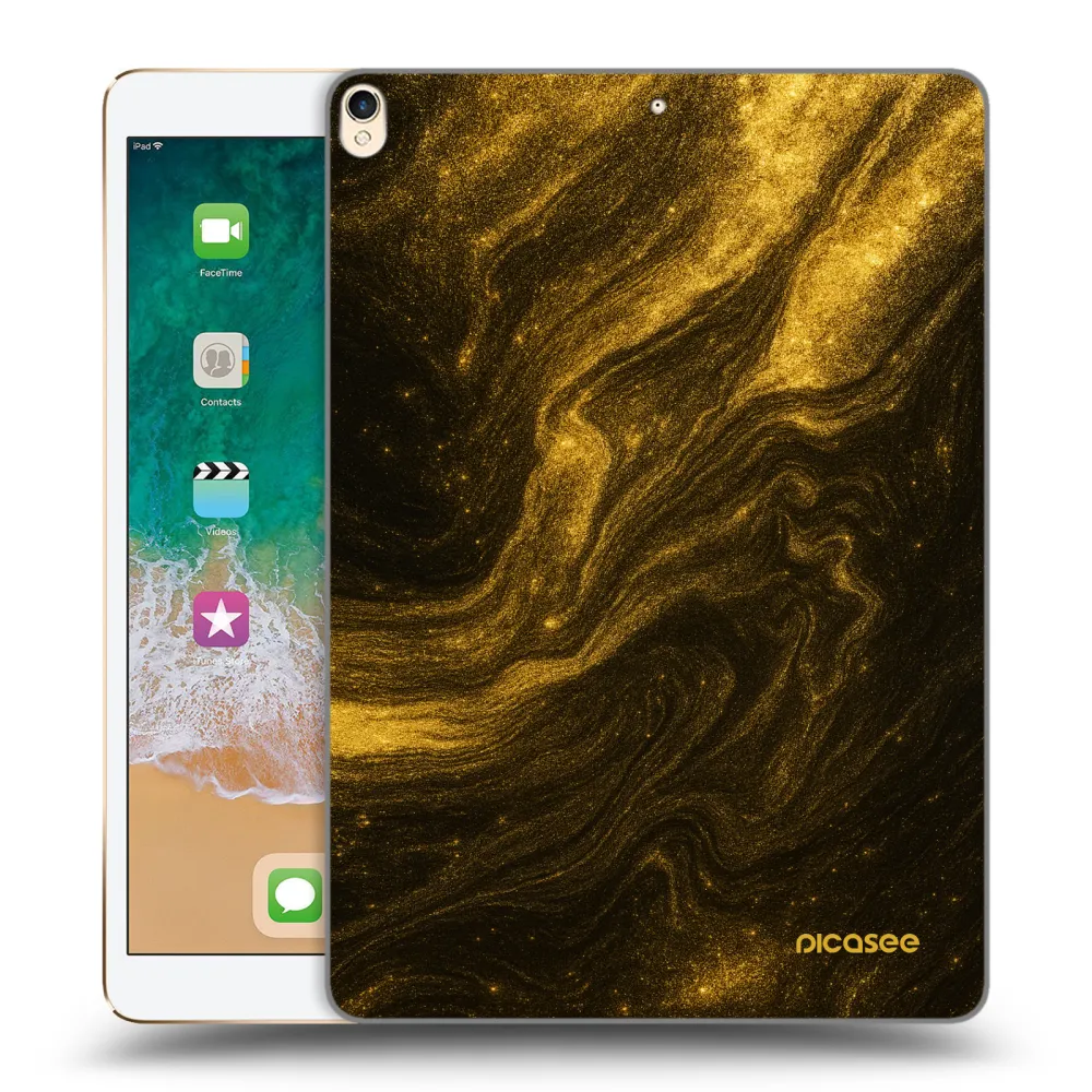 Picasee διαφανής θήκη σιλικόνης Apple iPad Pro 10.5" 2017 (2. gen) - Black