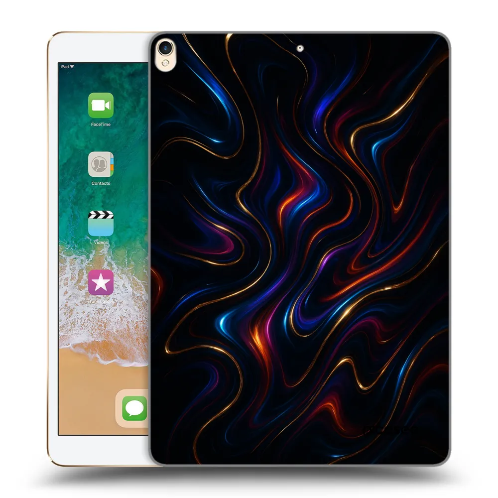 Picasee διαφανής θήκη σιλικόνης Apple iPad Pro 10.5" 2017 (2. gen) - Noir