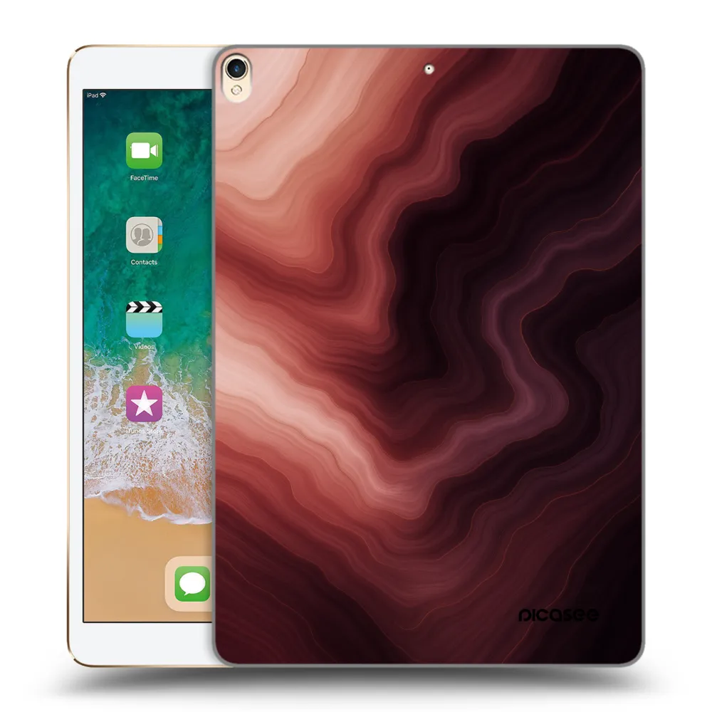 Picasee διαφανής θήκη σιλικόνης Apple iPad Pro 10.5" 2017 (2. gen) - Rouge