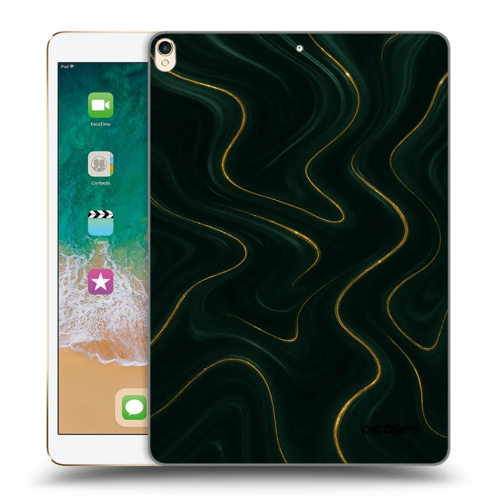 Picasee διαφανής θήκη σιλικόνης Apple iPad Pro 10.5" 2017 (2. gen) - Vawes