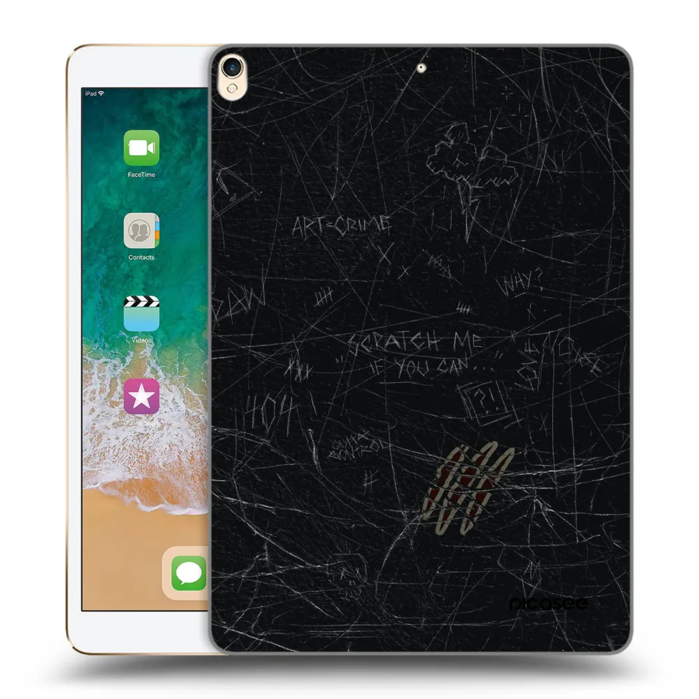 Picasee διαφανής θήκη σιλικόνης Apple iPad Pro 10.5" 2017 (2. gen) - SCRATCH