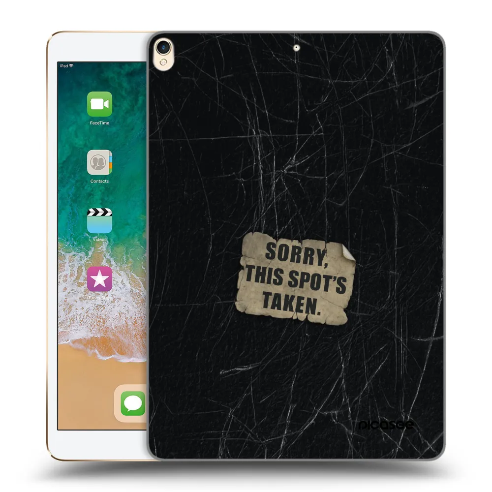 Picasee διαφανής θήκη σιλικόνης Apple iPad Pro 10.5" 2017 (2. gen) - SORRY