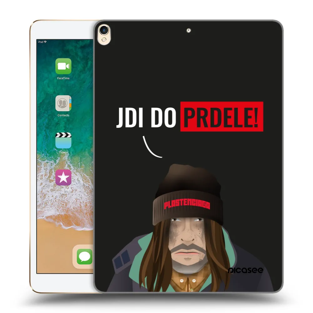 Picasee διαφανής θήκη σιλικόνης Apple iPad Pro 10.5" 2017 (2. gen) - Bezďák