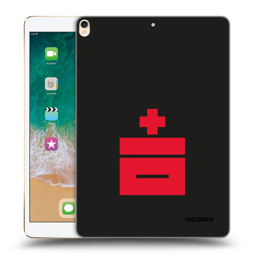 Picasee διαφανής θήκη σιλικόνης Apple iPad Pro 10.5" 2017 (2. gen) - Le Plastenciaga