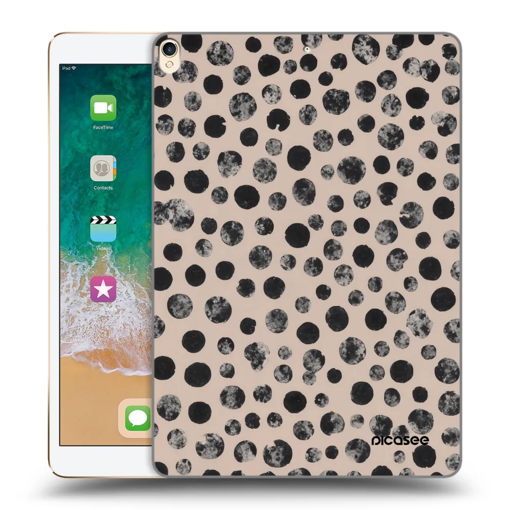 Picasee διαφανής θήκη σιλικόνης Apple iPad Pro 10.5" 2017 (2. gen) - Dots