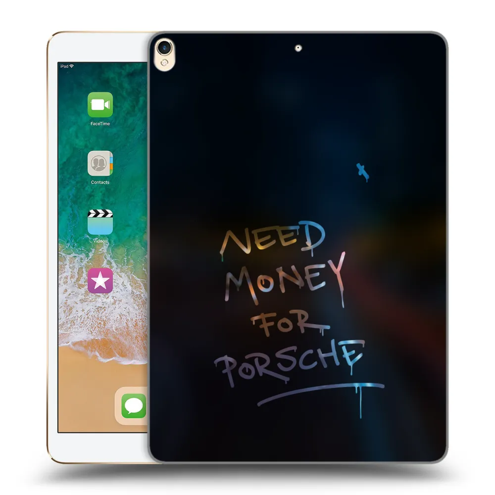 Picasee διαφανής θήκη σιλικόνης Apple iPad Pro 10.5" 2017 (2. gen) - Neon Nights