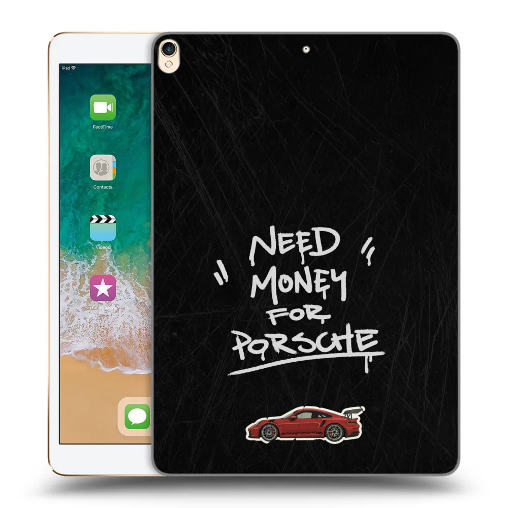 Picasee διαφανής θήκη σιλικόνης Apple iPad Pro 10.5" 2017 (2. gen) - Dark Racer