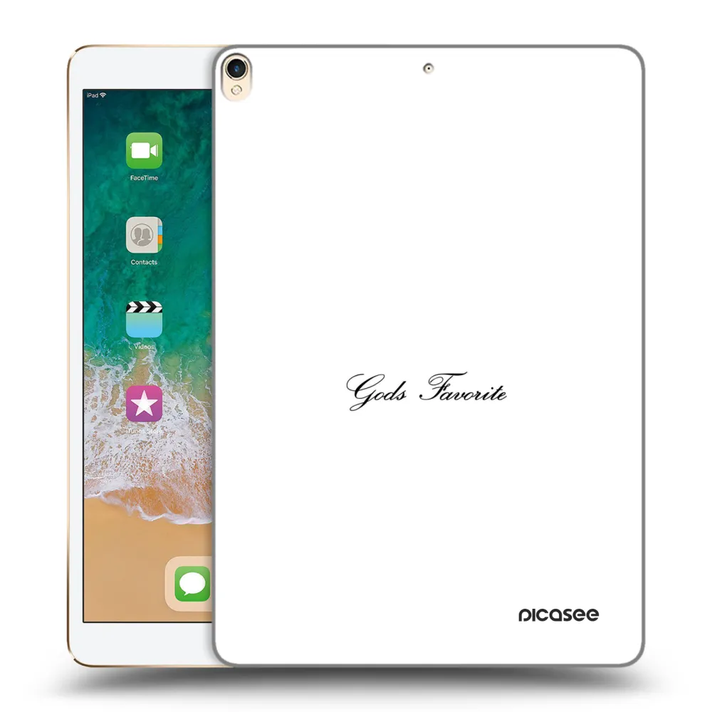 Picasee διαφανής θήκη σιλικόνης Apple iPad Pro 10.5" 2017 (2. gen) - Gods Favorite