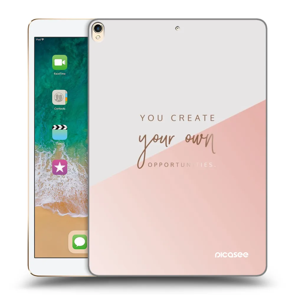 Picasee διαφανής θήκη σιλικόνης Apple iPad Pro 10.5" 2017 (2. gen) - You create your own opportunities